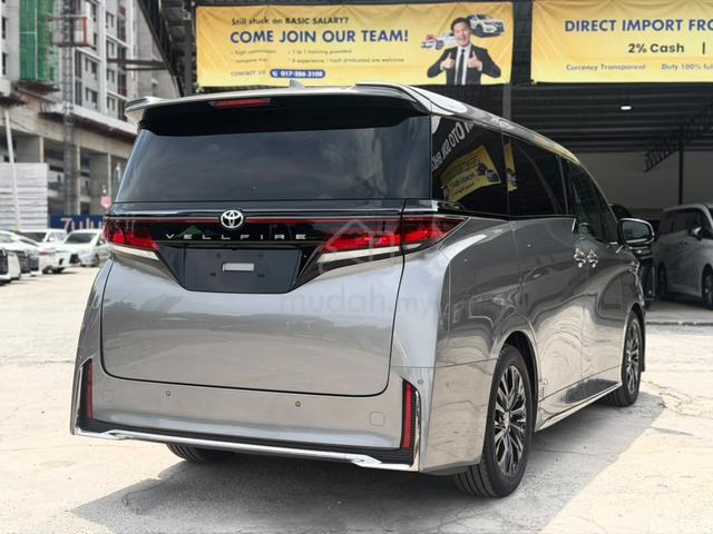 2025 Toyota VELLFIRE 2.4 Z PREMIER/JBL/1K MILEAGE - 2