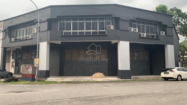 FOR SALE – Renovated Corner 2-Storey Link Factory 1