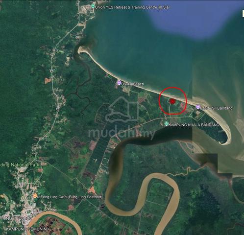 Beach Front Land at Kuala Bandang, Lundu for sale 1