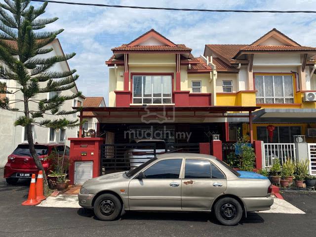 (22x70, End Lot, Gated Guarded)2 Sty Terrace Tmn Mutiara Indah,Puchong 1