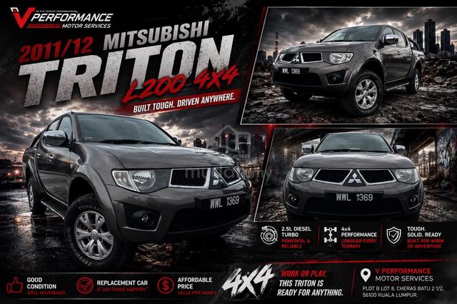 LOANKEDAI 2011 Mitsubishi TRITON 2.5 L200(A)4WD 12 - 2