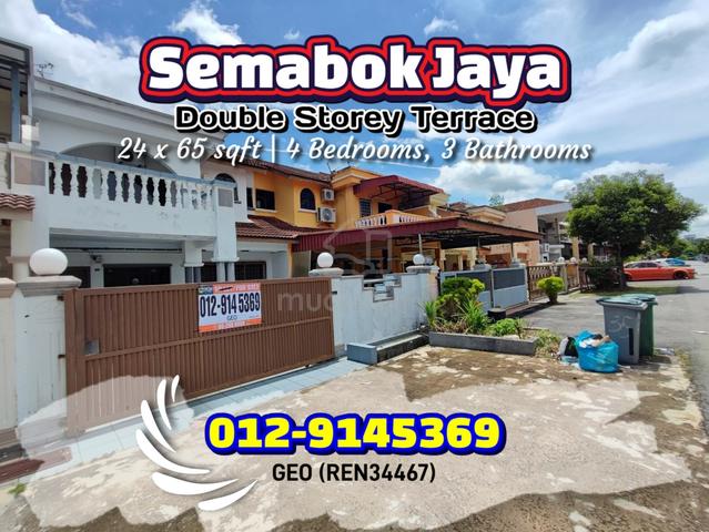 Double Storey Terrace @ Taman Semabok Jaya, Ujong Pasir Semabok Melaka 1