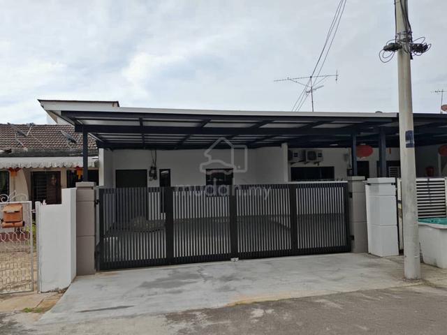 Ujong pasir 1sty Terrace House 22x76 3room 2bath FREEHOLD,Newly Reno 1