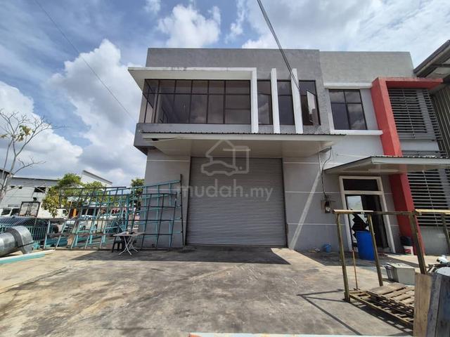 Krubong SemiD Factory CORNER 1.5sty 11350sqft Good Location Lebuh SPA 1