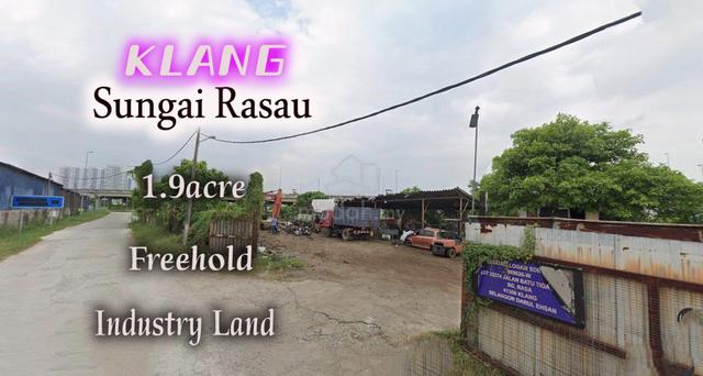 Klang Jalan Sungai Rasau 1.9acre Freehold Industrial Land Converted 1