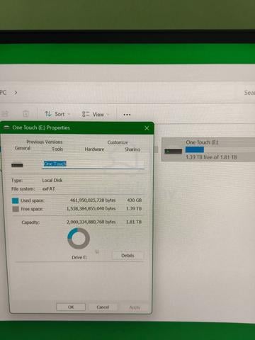 Seagate One Touch 2TB External Hard Drive - photo 4 of 6