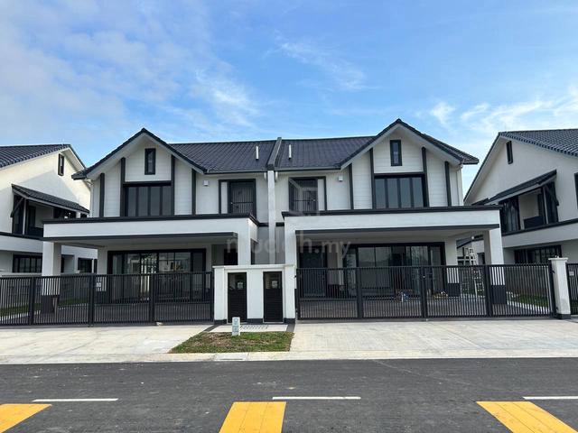 Semi-D Hevea Elmina Garden Elmina East facing open for sale 1