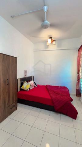 Medium Room Rental Setia Alam U13, New Furniture Zero Deposit 1