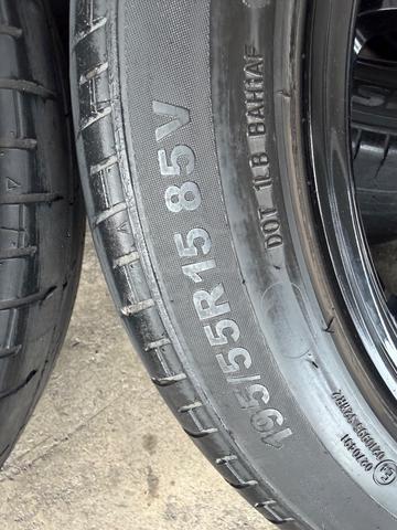 Rim te37 hitam 15 inch gloss black like new - photo 4 of 6