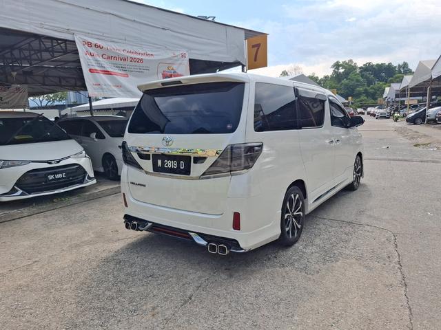 2013 Toyota VELLFIRE 2.4 Z FACELIFT (A) - 2