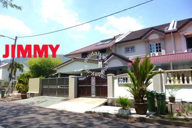 Ayer Itam Farlim 2 Storey Corner with Big Side Compound For Sale 1