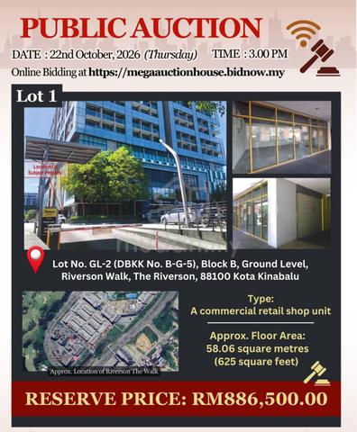 The Riverson, Ground Floor CORNER retail shop [Sale by Auction] 1