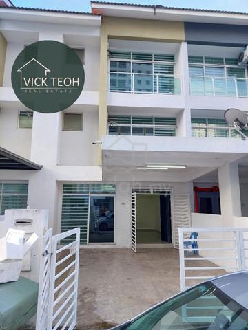 3sty Terrace Shineville Villas House Basic Renovated Farlim Ayer Itam 1