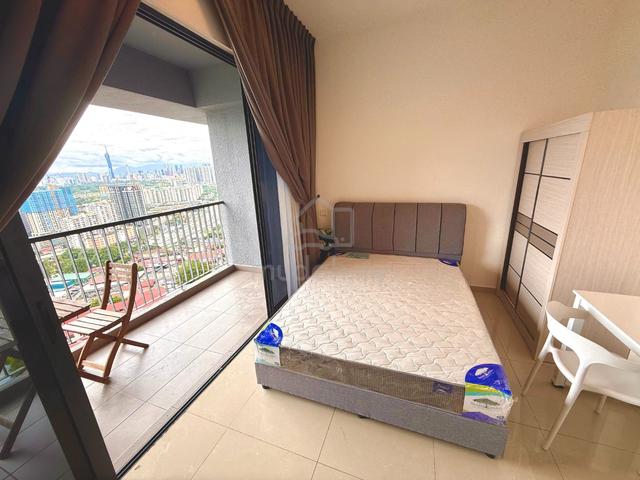 Unlimited Aircond Usage! Balcony & Medium Room! NIDOZ @ DESA PETALING! 1