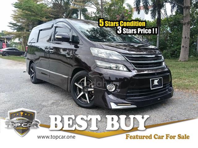 2009/2013 Toyota VELLFIRE 2.4 Z PLATINUM (A) - 1