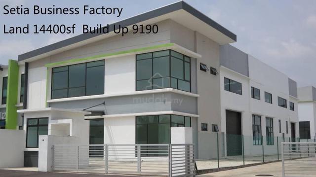 Semi-D Factory 80x180 @ Setia Business Park 1 GELANG PATAH, MEDIUM IND 1