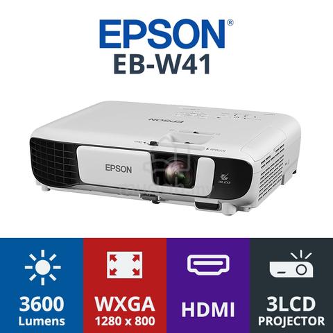 Projector Epson W41 3600 lumens FHD HDMI Movie PC - Computers & Accessories  for sale in Cheras, Kuala Lumpur