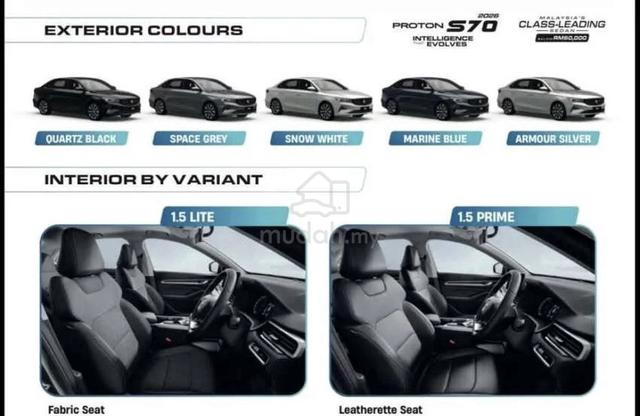 2026 Proton S70 1.5 special rebat special gift - 2
