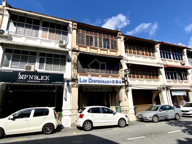 3-Storey Georgetown Heritage House for Sale @ Jalan Dato Koyah 1