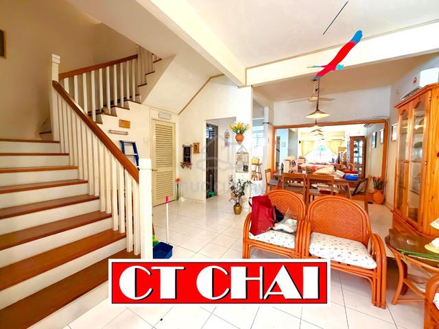 CONCRETE NON-SPLIT 2-STY TERRACE 1,805sqft LORONG DELIMA ISLAND GLADES 1