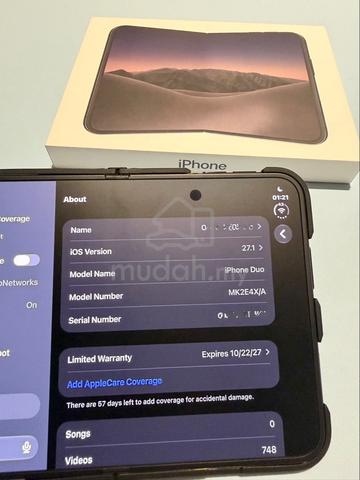 (Used) iPhone Duo Night Sky 256GB - photo 4 of 5