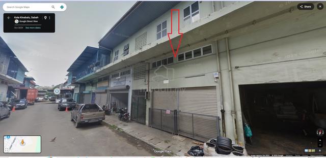 Unexpired 96 years lease Inanam Double Storey Industrial shoplot 1