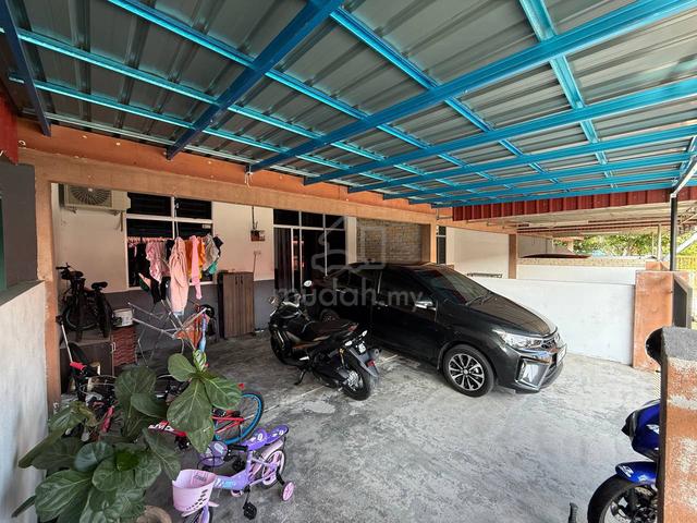 Teres 1 Tingkat Padang Serai, Kedah - Full Awning/ Fully Grill✅ Nego✅ 1