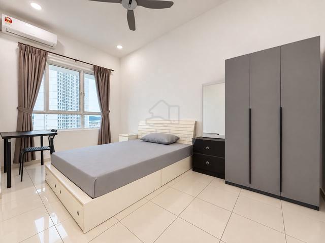 Master Room @ Fiera Vista @ One Residence, Bayan Lepas (Near to GBS) 1