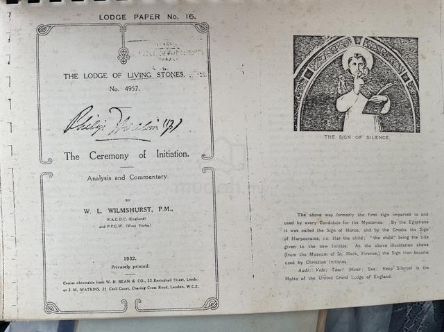 Vintage Masonic Booklets and document around 80s - photo 3 of 6