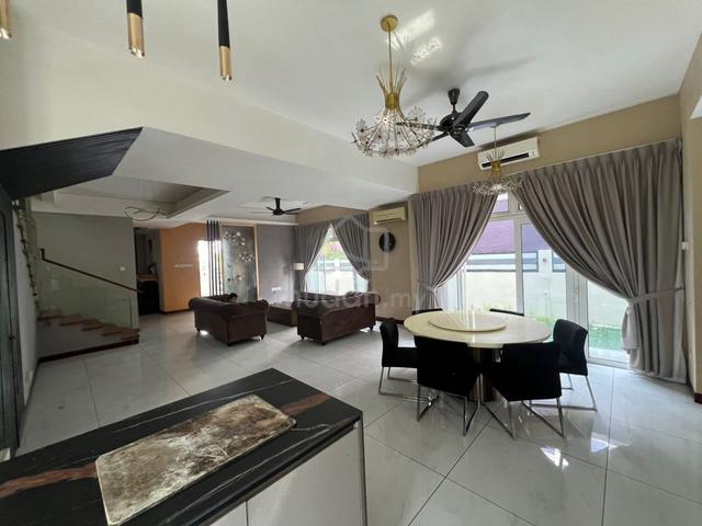 2 storey Bungalow fully furnish for rent at casa idaman, setia alam 1