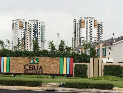 Cyberjaya ceria residence double storey house gated 1
