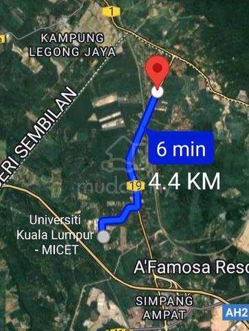 FREEHOLD Machap Tampin Alor Gajah Main Road Agriculture Land @ Melaka 3