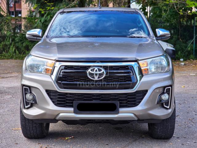 2018 Toyota HILUX 2.4 G LE (A)sape cepat dia dapat - 4