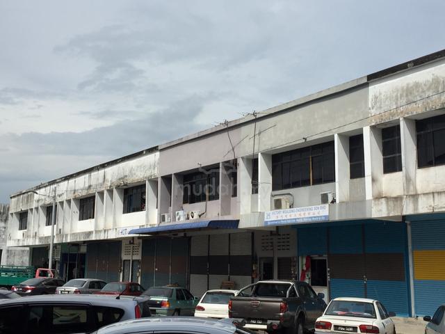 B'W KWS PERUSAHAAN SUNGAI LOKAN 1.5 storey industry sales lower price! 1