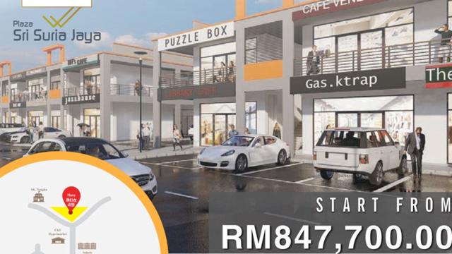 Tuaran New Shoplot| Plaza Sri Suria Jaya| Main Road Frontage|For Sale 1