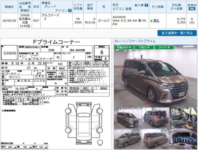 2025 Toyota Alphard Z GOLD NEW CAR 36 Km JBL USS - 3