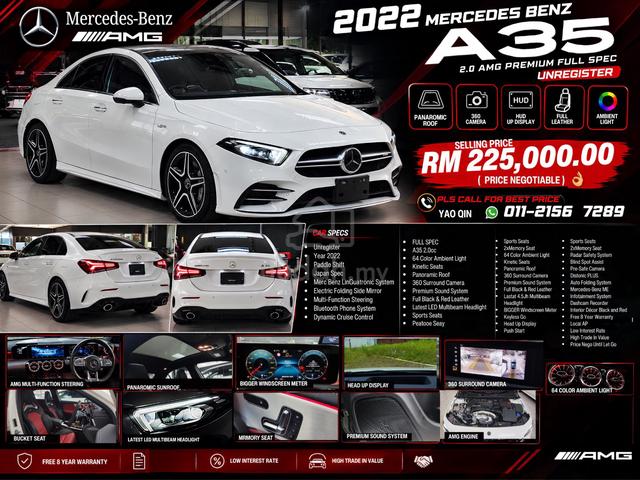 2022 Mercedes Benz 2.0 A35 AMG 4MATIC FULL SPEC - 1