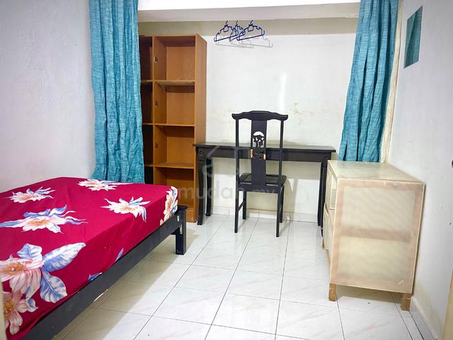 Good$ A/C Single Room (Wifi+Security+Free Parking) walk 2MRT 1