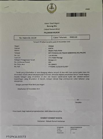Lot Banglo Berdekatan Sekolah & Station 18 - Pengkalan Pegoh 1