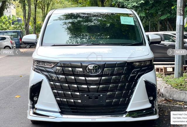 2025 Toyota ALPHARD 2.5 Z JBL Modelista Bodykit - 3