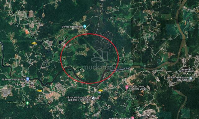 Hilly Land Land For Sale! Located at Rantau Panjang Batu Kawa 1