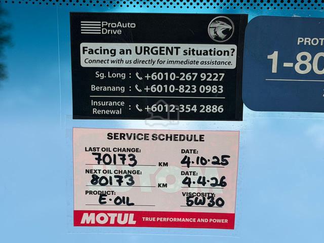 PROTON X70 1.8 PREMIUM 2WD (a) FULL SERVICE RECORD - 3