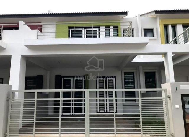 Below Bank Value RM 120k! FREEHOLD 24H Gated Guarded Tmn Satu Krubong 1