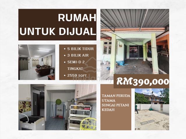 Rumah untuk Dijual - TAMAN PERUDA UTAMA SUNGAI PETANI KEDAH 1