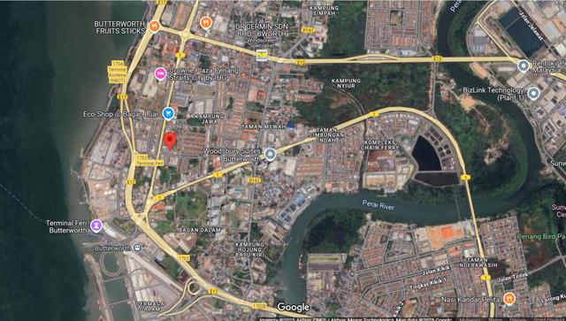 Butterworth shop lot for RENT - Ground & 1st Floor 1
