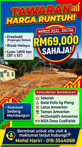 Tanah Lot Untuk DIjual 1
