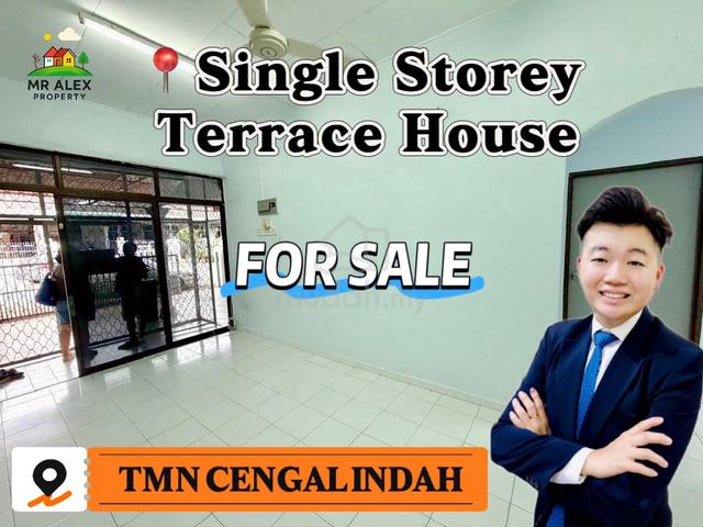ใFOR SALEใSingle Storey Terrace House ๐Tmn Cengal Indah Near Cmart 1