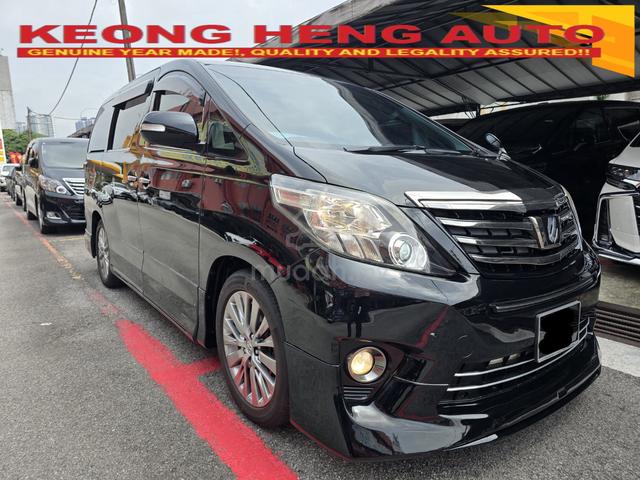 2012 Toyota ALPHARD 2.4 S Sunrof Bodykit 1YrWrnty - 1