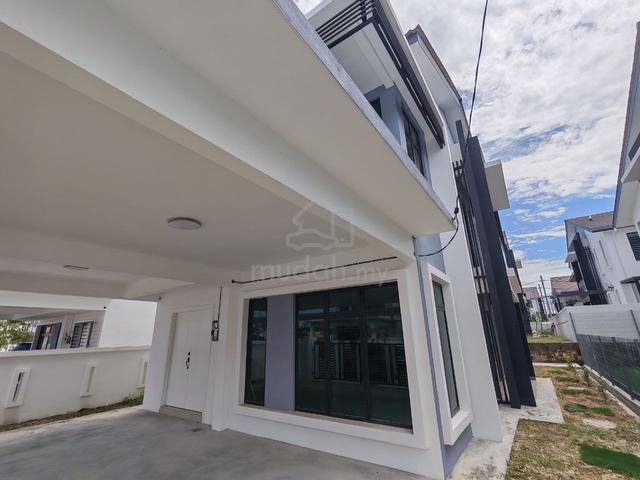 Unfurnished Double Storey Semi D House Taman Desa Bertam Height Melaka 1