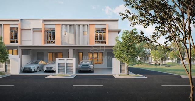 New 2 Storey Terrace Project near S2 City Park guarded freehold 4R4B 1
